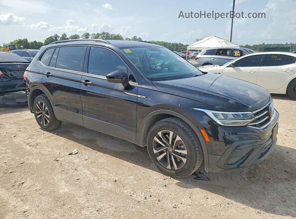 3VV1B7AX2NM014006 2022 VOLKSWAGEN TIGUAN Black წინა მარჯვენა