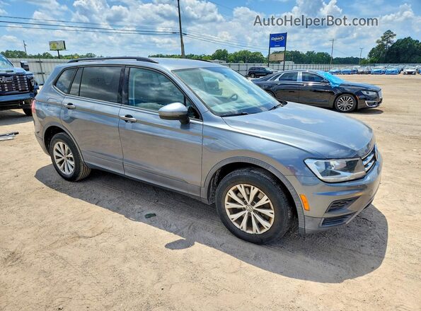 3VV1B7AX7JM204829 2018 VOLKSWAGEN TIGUAN Gray წინა მარჯვენა