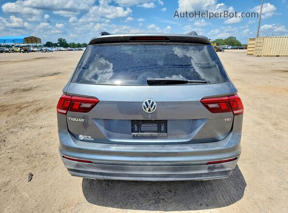 3VV1B7AX7JM204829 2018 VOLKSWAGEN TIGUAN Gray უკანა ხედი