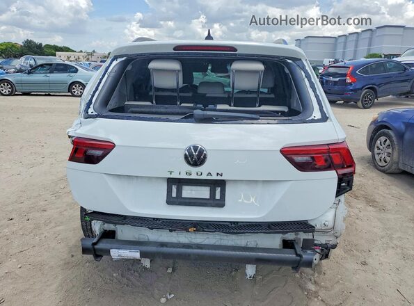 3VV1B7AX8NM130780 2022 VOLKSWAGEN TIGUAN White Rear view