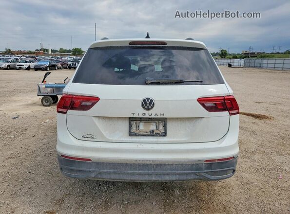 3VV1B7AX9NM060903 2022 VOLKSWAGEN TIGUAN White Rear view