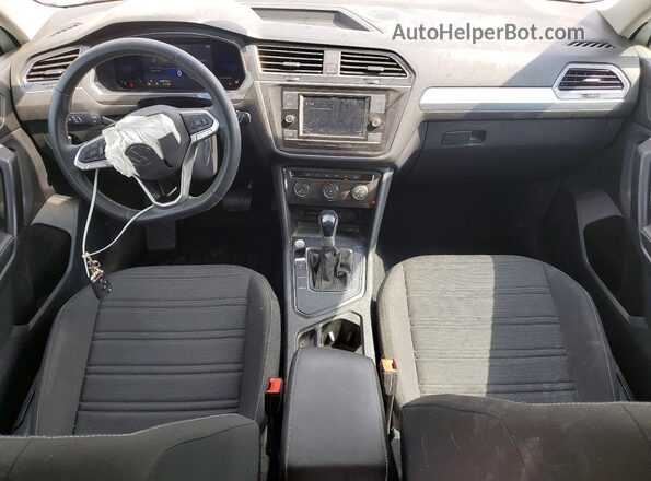 3VV1B7AX9NM060903 2022 VOLKSWAGEN TIGUAN White Dashboard view