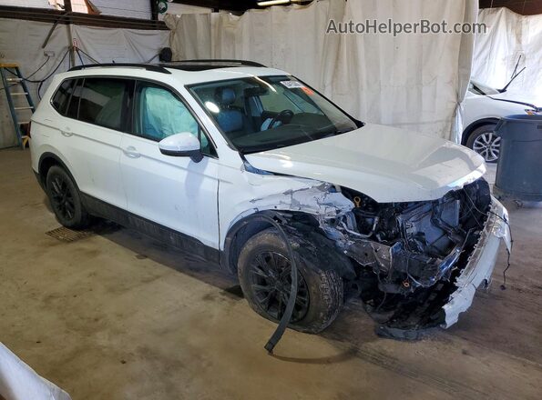 3VV2B7AX0KM029426 2019 VOLKSWAGEN TIGUAN Белый Передняя правая четверть