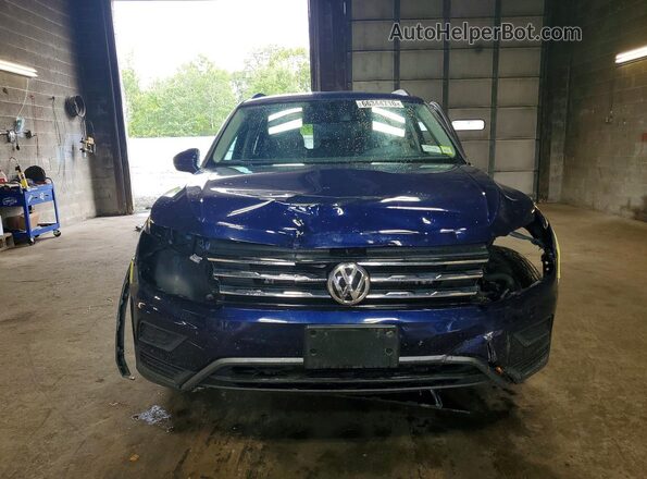 3VV2B7AX1MM003226 2021 VOLKSWAGEN TIGUAN Blue Vista frontal