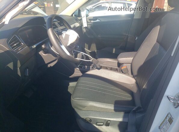 3VV2B7AX1NM129068 2022 VOLKSWAGEN TIGUAN White Սալոնի դիմացի տեսք