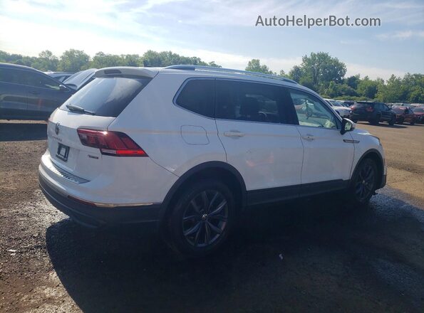 3VV2B7AX1NM129068 2022 VOLKSWAGEN TIGUAN White Հետևի աջ