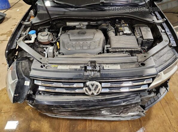 3VV2B7AX2JM050826 2018 VOLKSWAGEN TIGUAN Синий Вид подкапотного пространства