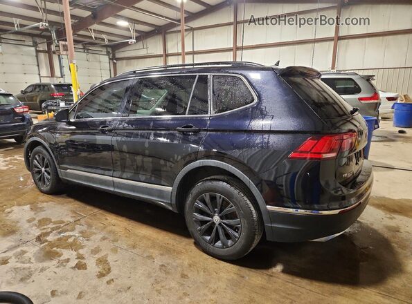 3VV2B7AX2JM050826 2018 VOLKSWAGEN TIGUAN Синий Задняя левая четверть