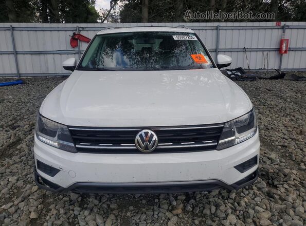 3VV2B7AX2JM153695 2018 VOLKSWAGEN TIGUAN White Դիմացի տեսք