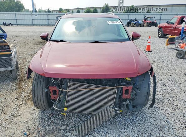3VV2B7AX2JM160534 2018 VOLKSWAGEN TIGUAN Red Front view