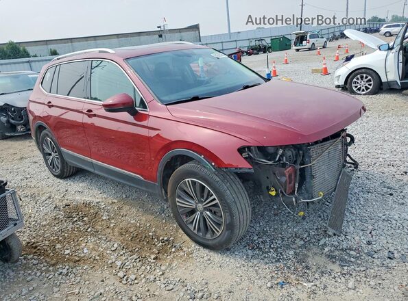3VV2B7AX2JM160534 2018 VOLKSWAGEN TIGUAN Red Front right