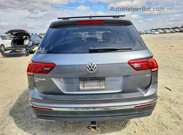 3VV2B7AX3JM002820 2018 VOLKSWAGEN TIGUAN Charcoal Vista trasera