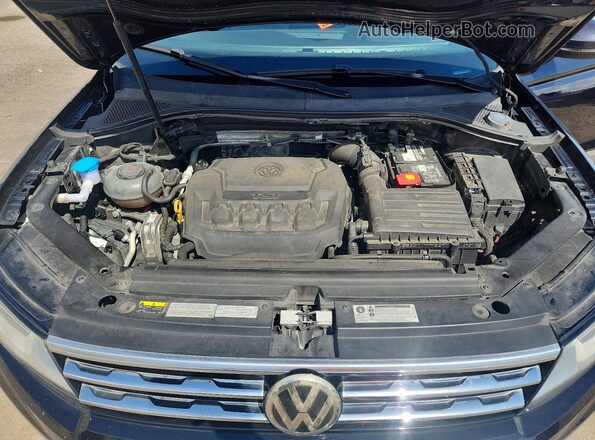 3VV2B7AX3KM118875 2019 VOLKSWAGEN TIGUAN Black Շարժիչի բաժամունքի տեսք