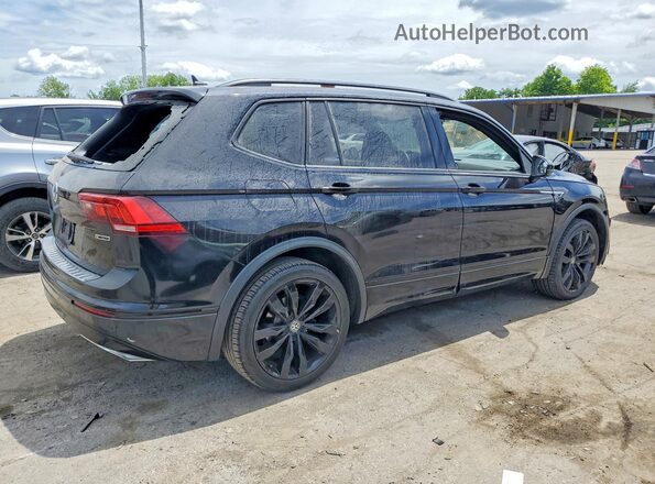 3VV2B7AX3MM070992 2021 VOLKSWAGEN TIGUAN Black Հետևի աջ