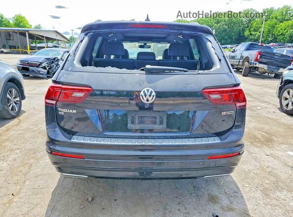3VV2B7AX3MM070992 2021 VOLKSWAGEN TIGUAN Black Հետևի տեսք