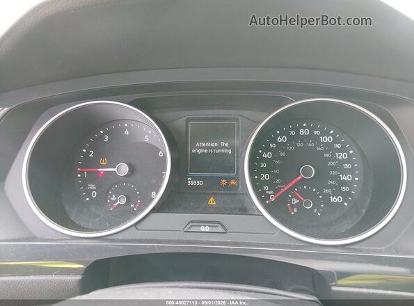 3VV2B7AX4KM129139 2019 VOLKSWAGEN TIGUAN Gray Հետևի նստատեղերի տեսք