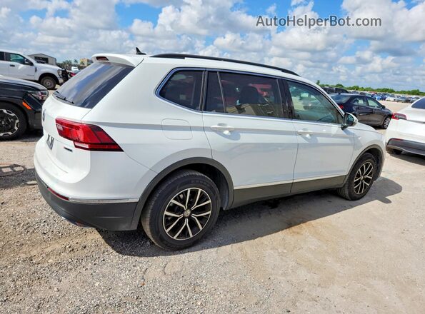 3VV2B7AX4MM129449 2021 VOLKSWAGEN TIGUAN White Հետևի աջ