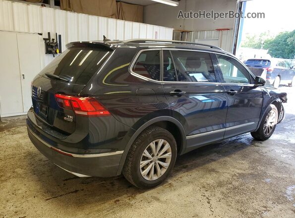 3VV2B7AX5JM067992 2018 VOLKSWAGEN TIGUAN Черный Задняя правая четверть