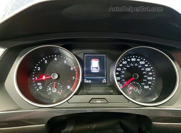3VV2B7AX5JM067992 2018 VOLKSWAGEN TIGUAN Черный Вид щитка приборов