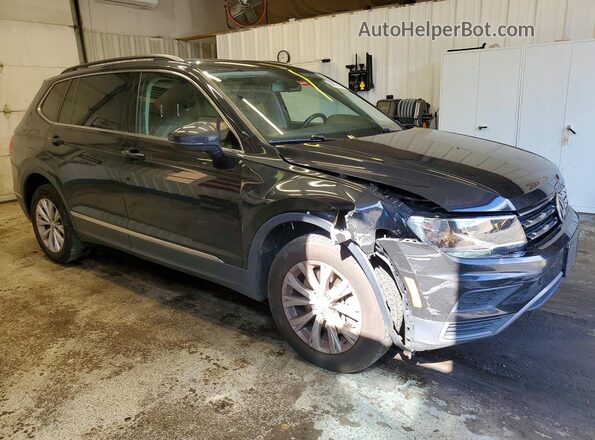 3VV2B7AX5JM067992 2018 VOLKSWAGEN TIGUAN Черный Передняя правая четверть