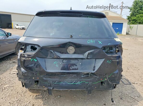 3VV2B7AX5KM070344 2019 VOLKSWAGEN TIGUAN Black Вид ззаду
