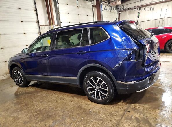 3VV2B7AX5MM027173 2021 VOLKSWAGEN TIGUAN Blue Trasero izquierdo