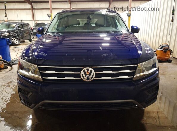 3VV2B7AX5MM027173 2021 VOLKSWAGEN TIGUAN Blue Vista frontal