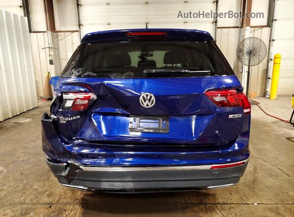 3VV2B7AX5MM027173 2021 VOLKSWAGEN TIGUAN Blue Vista trasera