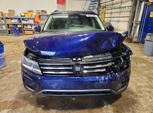 3VV2B7AX6MM154546 2021 VOLKSWAGEN TIGUAN Blue Դիմացի տեսք