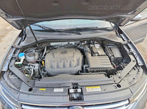 3VV2B7AX6RM202019 2024 VOLKSWAGEN TIGUAN Gray Engine compartment view