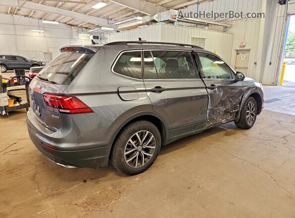 3VV2B7AX7KM198293 2019 VOLKSWAGEN TIGUAN Gray Rear right