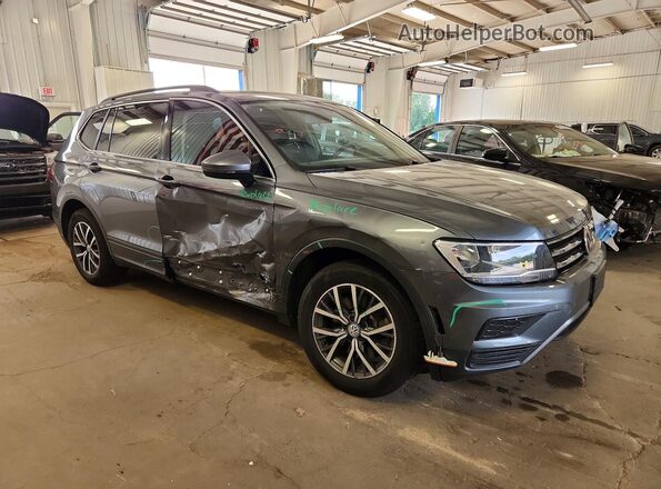 3VV2B7AX7KM198293 2019 VOLKSWAGEN TIGUAN Gray Front right