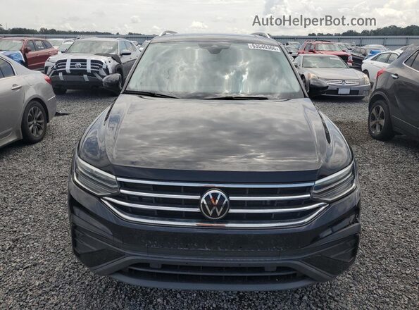 3VV2B7AX8NM028075 2022 VOLKSWAGEN TIGUAN Черный Вид спереди
