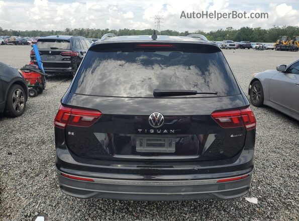 3VV2B7AX8NM028075 2022 VOLKSWAGEN TIGUAN Черный Вид сзади