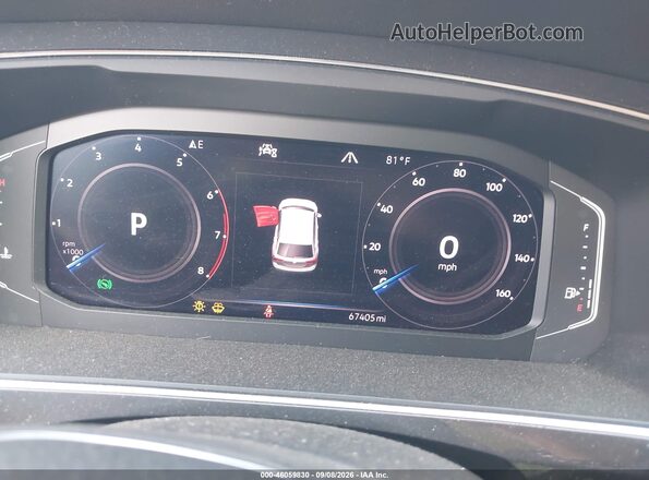 3VV2B7AX9LM078772 2020 VOLKSWAGEN TIGUAN Black Հետևի նստատեղերի տեսք