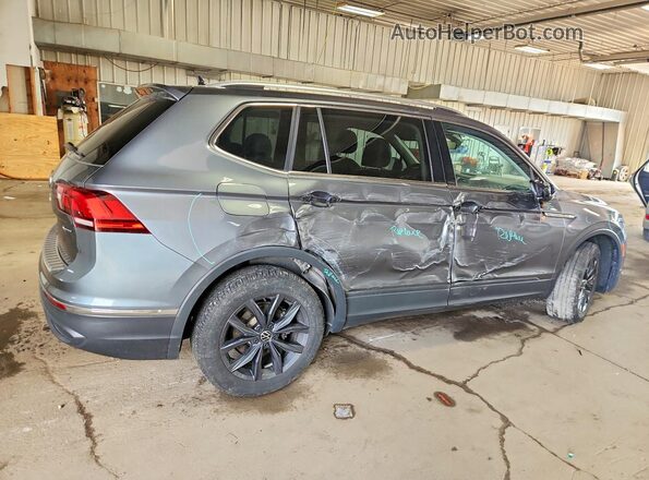 3VV2B7AX9NM077902 2022 VOLKSWAGEN TIGUAN Gray Հետևի աջ