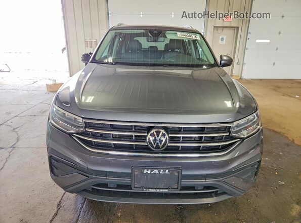 3VV2B7AX9NM077902 2022 VOLKSWAGEN TIGUAN Gray Դիմացի տեսք
