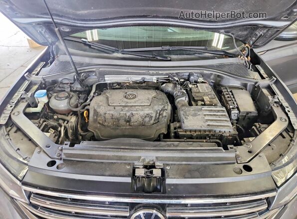 3VV2B7AX9NM077902 2022 VOLKSWAGEN TIGUAN Gray Շարժիչի բաժամունքի տեսք