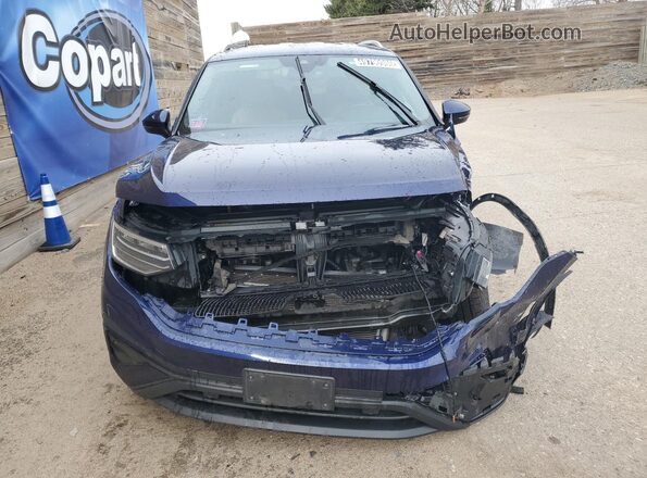3VV2B7AX9NM135250 2022 VOLKSWAGEN TIGUAN Blue 
