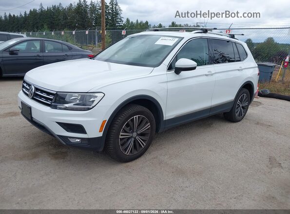 3VV2B7AXXJM148535 2018 VOLKSWAGEN TIGUAN Белый Передняя левая четверть