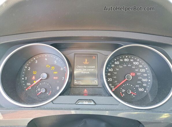 3VV2B7AXXMM080578 2021 VOLKSWAGEN TIGUAN White Սարքավորումների վահանակի տեսք