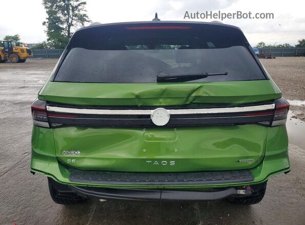 3VV2C7B20SM087584 2025 VOLKSWAGEN TAOS Зеленый Вид сзади