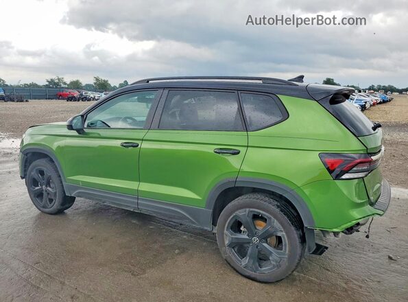 3VV2C7B20SM087584 2025 VOLKSWAGEN TAOS Зеленый Задняя левая четверть