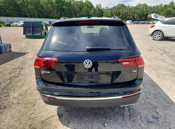 3VV3B7AX0JM049498 2018 VOLKSWAGEN TIGUAN Черный Вид сзади
