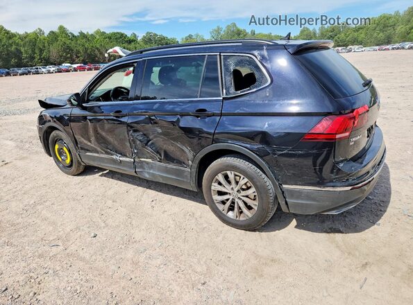 3VV3B7AX0JM049498 2018 VOLKSWAGEN TIGUAN Черный Задняя левая четверть