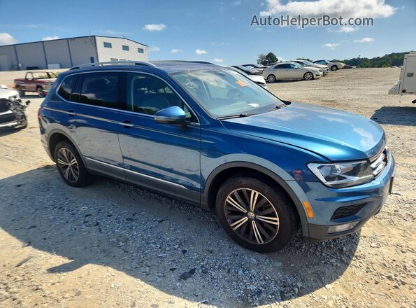 3VV3B7AX0JM077138 2018 VOLKSWAGEN TIGUAN Blue Առջևի աջ
