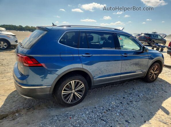 3VV3B7AX0JM077138 2018 VOLKSWAGEN TIGUAN Blue Հետևի աջ