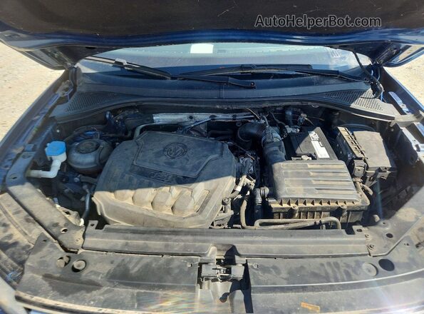 3VV3B7AX0JM077138 2018 VOLKSWAGEN TIGUAN Blue Շարժիչի բաժամունքի տեսք