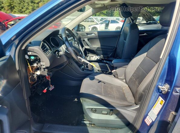 3VV3B7AX0JM077138 2018 VOLKSWAGEN TIGUAN Blue Սալոնի դիմացի տեսք