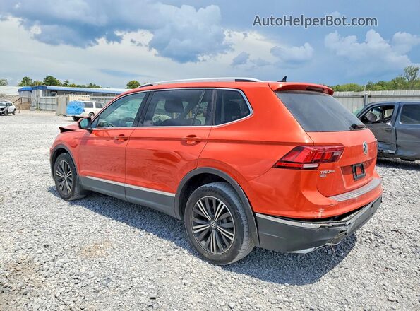 3VV3B7AX0JM081867 2018 VOLKSWAGEN TIGUAN Orange Tył lewy